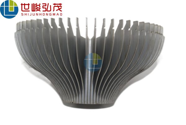 CNC數控車太陽花散熱器深加工鋁型材 CNC數控車太陽花散熱器深加工鋁型材