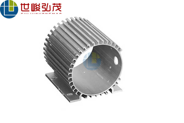 新能源汽車風冷電機外殼鋁合金型材精密深加工 新能源汽車風冷電機外殼鋁合金型材精密深加工